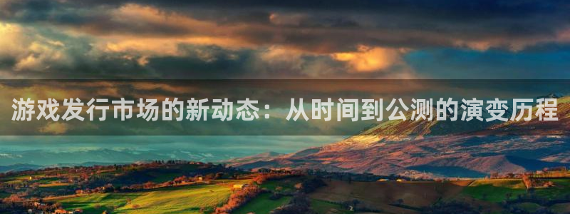 im电竞子书店：游戏发行市场的新动态：从时间到公测的演变历程