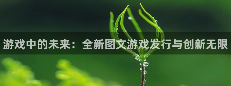 im电竞子经理人：游戏中的未来：全新图文游戏发行与创新无限